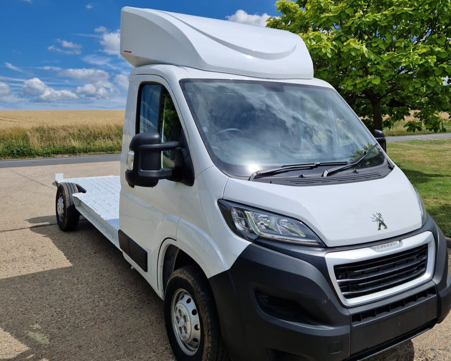 Boxer Cab Peugeot Boxer Spoiler options - Hatcher Components Ltd