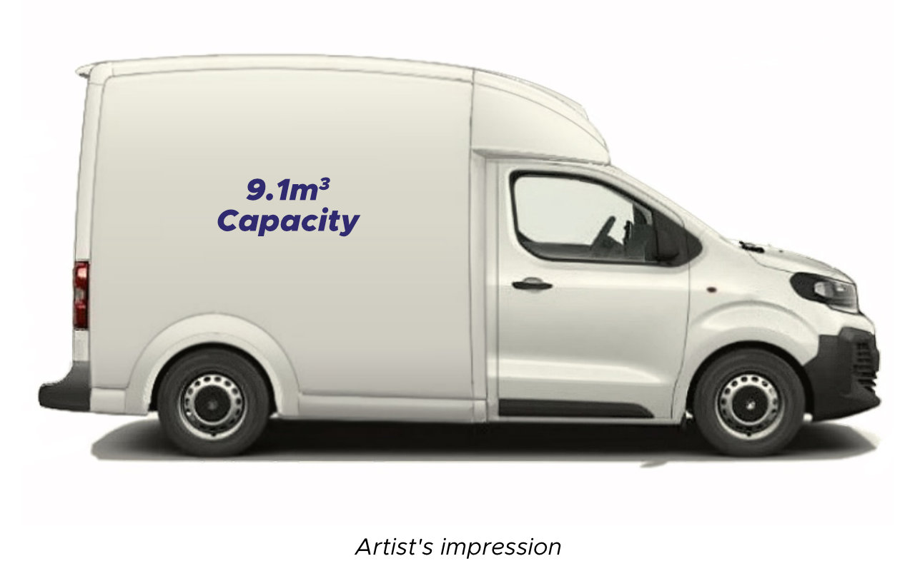 Hatcher Space Plus E-Van body