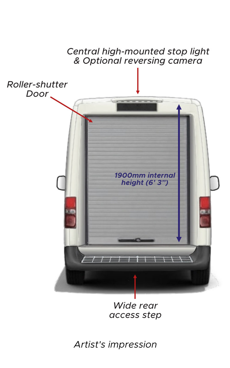 Hatcher Space Plus E-Van body